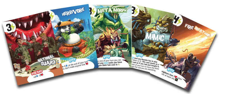 King of Tokyo 2016 energy cards