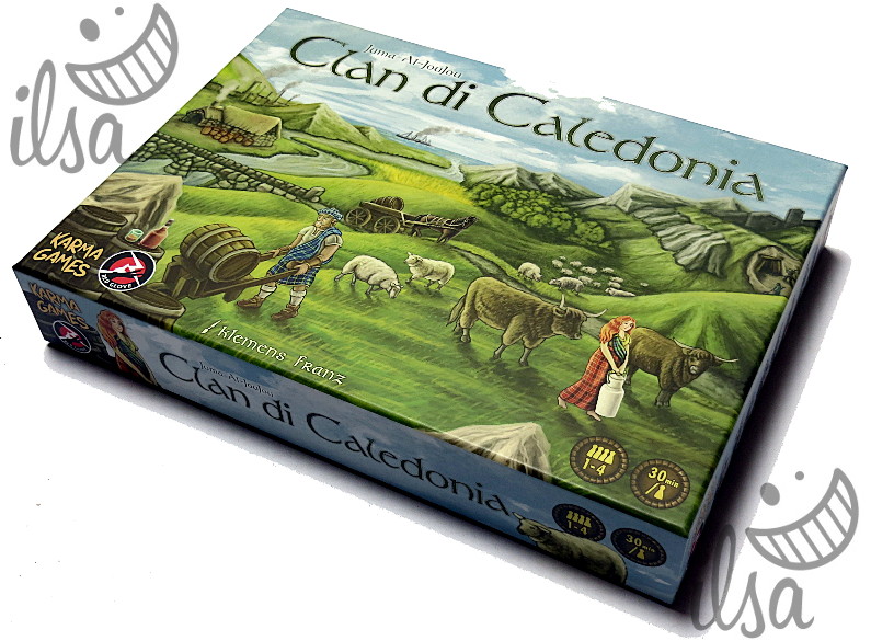 Clans of Caledonia scatola